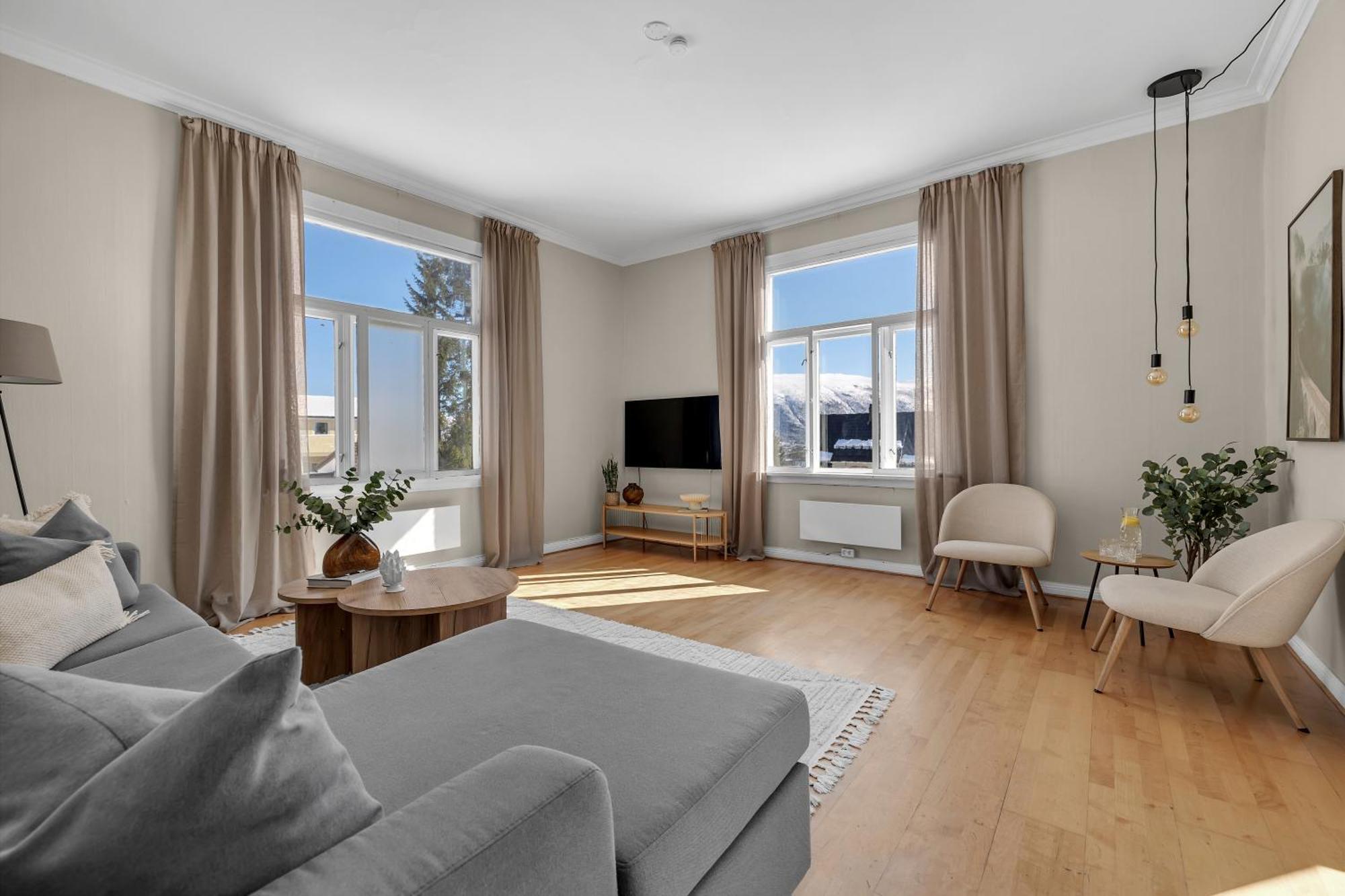 Amazing Tromso City Apartment With Free Parking And Lovely City Views! Dış mekan fotoğraf